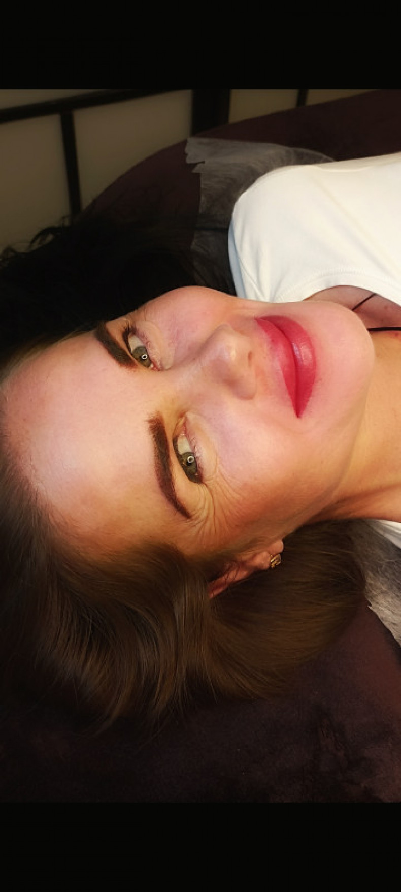 Пудровые губы и брови, фото - Майстер перманентного макіяжу Наталія Куца