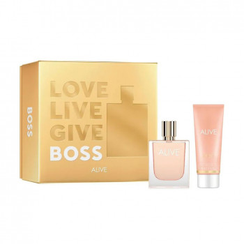 Парфумований набір жіночий Hugo Boss Boss Alive (парфумована вода, 50 мл + лосьйон для тіла, 75 мл)