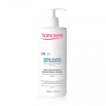 Пом'якшувальний крем для тіла Topicrem UR10 Anti-Roughness Smoothing Cream для огрубілої шкіри, 500 мл