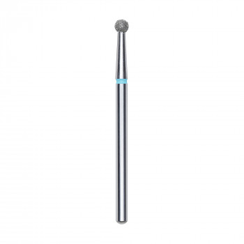 Змінна алмазна фреза для манікюру Staleks Pro Куля, синя, діаметр 2.7 мм