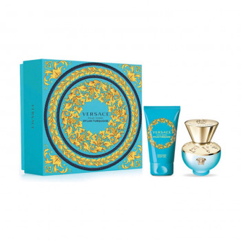 Парфумований набір жіночий Versace Dylan Turquoise (туалетна вода, 30 мл + гель для тіла, 50 мл)