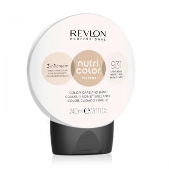 Тонувальний крем-бальзам для волосся Revlon Professional Nutri Color Filters Toning 931 Light Beige, 240 мл