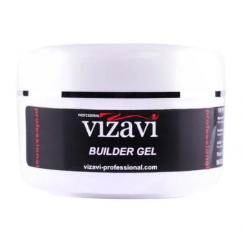 Моделювальний гель для нарощування нігтів Vizavi Professional Builder Gel, AG-009 Нюдовий, 5 мл