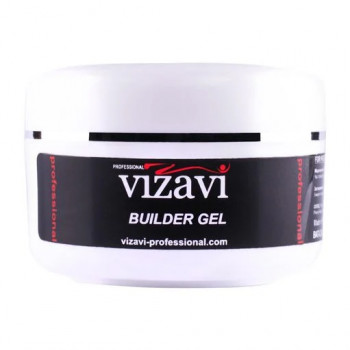 Моделювальний гель для нарощування нігтів Vizavi Professional Builder Gel, AG-0011 Рожево-ліловий, 15 мл