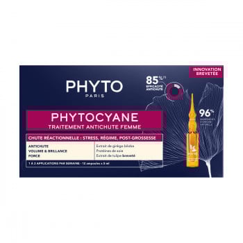 Ампули проти випадіння волосся Phyto Phytocyane Treatment, 12*5 мл