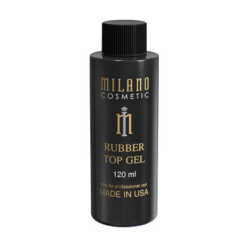 Матовий топ для гель-лаку Milano Cosmetic Matte Top Coat, 120 мл