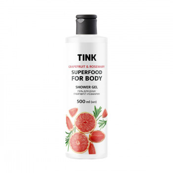 Гель для душу Tink Superfood For Body Shower Gel Грейпфрут-Розмарин, 500 мл