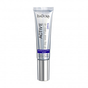 Водостійкий тональний крем для обличчя IsaDora Active All Day Wear Make-Up 24HRS, 22 Honey, 35 мл