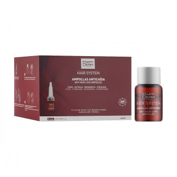 Ампули від випадіння волосся MartiDerm Hair System Anti Hair-loss Ampoules, 28*3 мл