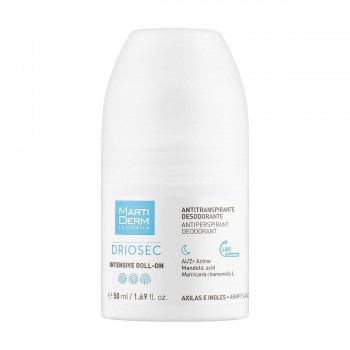 Кульковий антиперспірант-дезодорант MartiDerm Driosec Intensive Roll-on унісекс, 50 мл