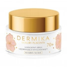 Зміцнювальний та розгладжувальний крем для обличчя Dermika Luxury Placenta, 70+, 50 мл