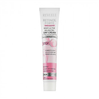 Денний балансувальний крем для обличчя Revuele Retinol Forte Multi-Active Balancing Day Cream, 50 мл