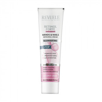 Відновлювальний крем для рук та нігтів Revuele Retinol Forte Hands & Nails Repairing Cream, 100 мл