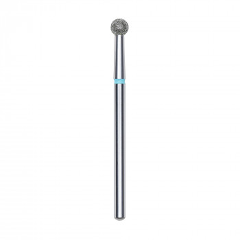 Змінна алмазна фреза для манікюру Staleks Pro Куля, синя, діаметр 3.5 мм
