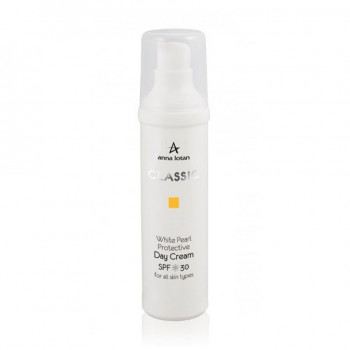 Сонцезахисний денний крем для обличчя Anna Lotan Classic White Pearl Protective Day Cream SPF 25, 75 мл