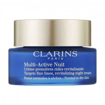 Нічний крем для обличчя Clarins Multi-Active Nuit для нормальної та сухої шкіри, 50 мл