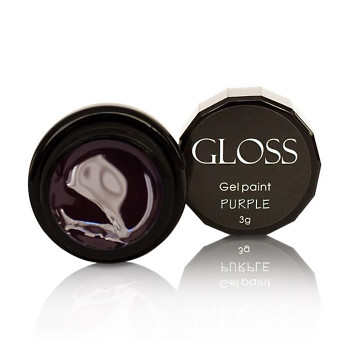 Гель-фарба для нігтів Gloss Gel Paint Purple, 3 г