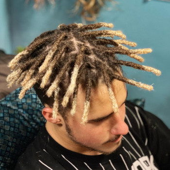 Дреди з подовженням канекалоном (штучне волосся)
                    Брейдер Натали Киев