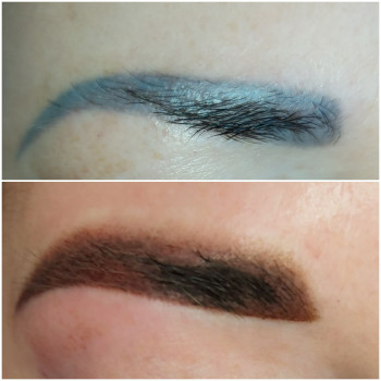 Перекриття старого неякісного татуажа