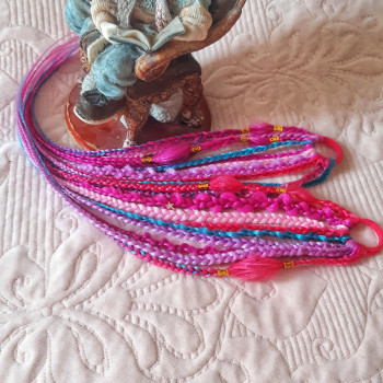 Афрорезинки, фото - майстер з нарощування волосся Олена Данько