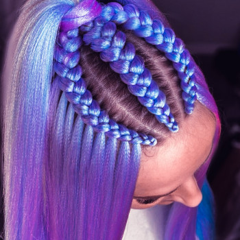 Водопад, фото - майстер з нарощування волосся Олена Данько