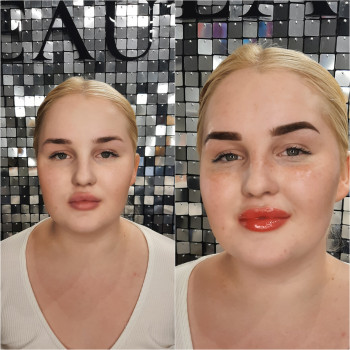 Пудпові брови