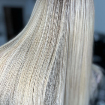 Блонд холодний світле волосся, фото - Салон краси NS beauty studio