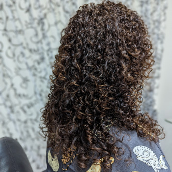 Біозавивка довгого волосся, фото - Перукар-стиліст Ольга Західі