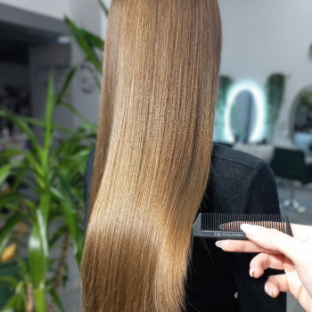 Після процедури холодне відновлення волосся