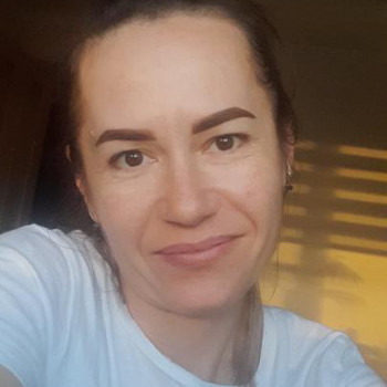 Фото від клієнта, перманент брів, другий день після процедур