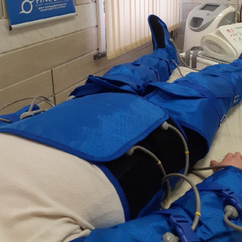 пресотерапія с обгортанням