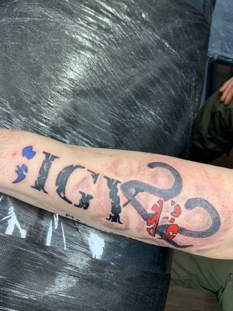 Тату напис, тату харків, фото - Тату мастер Светлана Тимошенко