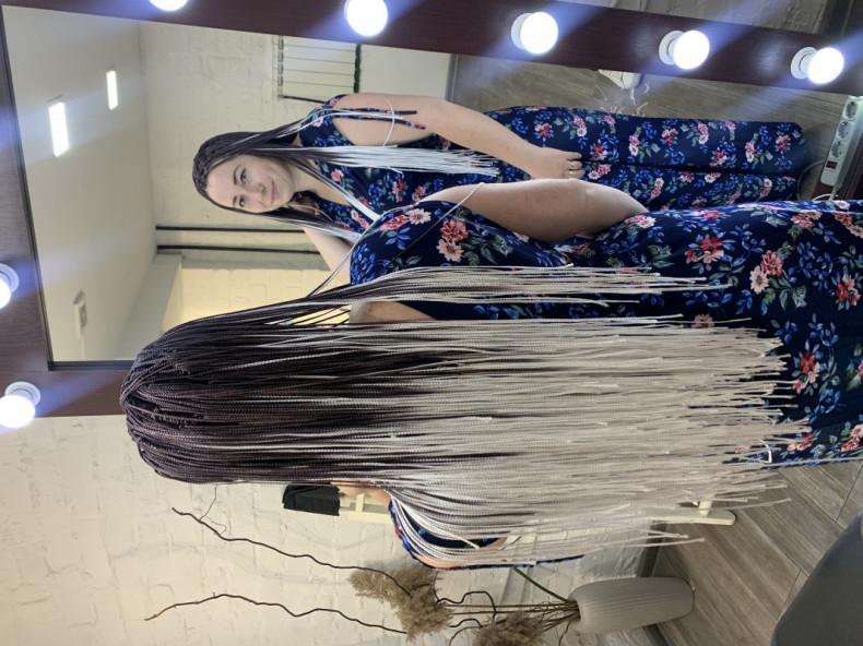 Зізі на каркас 
Час виконання 2.5години, фото - Мастер по наращиванию волос Елена Маковская