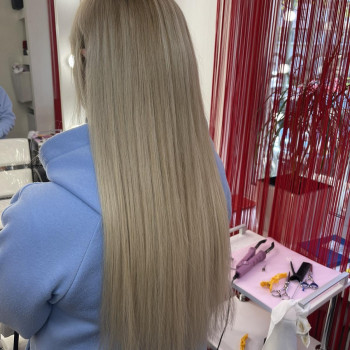 Нарощення волосся довге, фото - салон краси WoMenClub