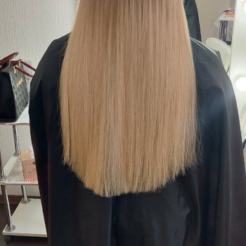 Нарощення волосся довге, фото - салон краси WoMenClub