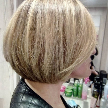 Градуированное каре Стрижка боб каре   