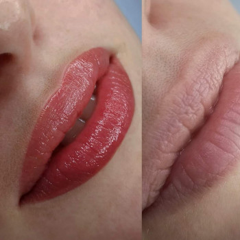 Акварельні губи