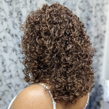 Біозавивка довгого густого волосся, фото - Парикмахер-стилист Ольга Захиди