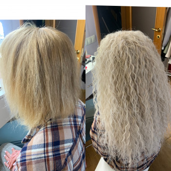 Афронарощувпння 
Штучні кучері
 