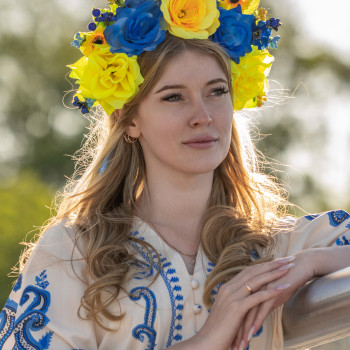 Фотосессия в украинском стиле для девушки, фото - Фотограф Анжелика Нордика