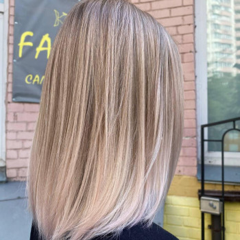 Женская стрижка прямые волосы длинные, фото - Салон красоты Fargo