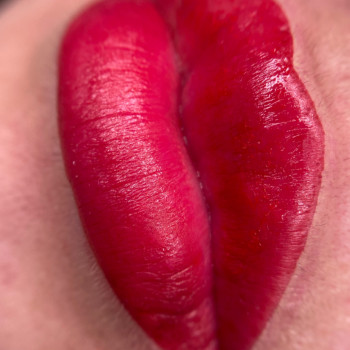 Перманент губ перманентный макияж, фото - Бровист Ирина Якименко