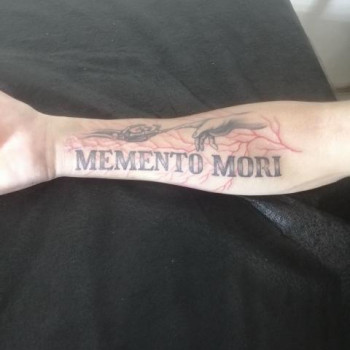 Memento mori, мементо морі тату