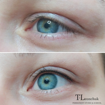 Татуаж очей "Стрілка"
                    Майстер перманентного макіяжу Татьяна Львів