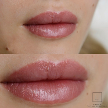 Татуаж губ в натуральній техніці
                    Мастер перманентного макияжа Татьяна Львов