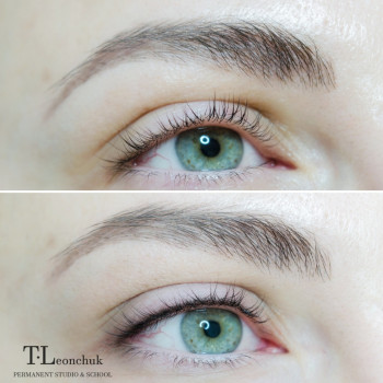 Міжвійка татуаж очей перманентний макіяж повік, фото - Майстер перманентного макіяжу Тетяна Леончук