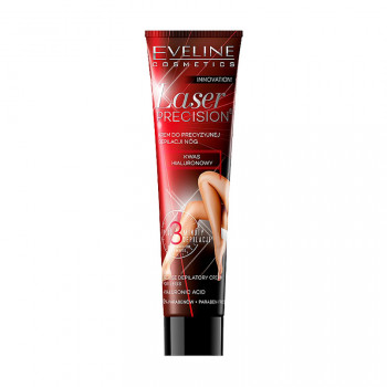 Крем для депіляції ніг Eveline Cosmetics Laser Precision Гіалуронова кислота, 3 хвилини, жіночий, 125 мл