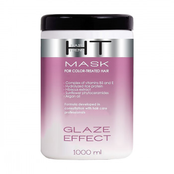 Маска для фарбованого волосся Hair Trend Glaze Effect Mask Ефект глазування, 1 л