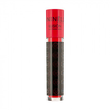 Рідка лакова помада для губ Ninelle Ilusion Liquid Lacquer Lipstick 624 Red, 4 мл