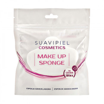 Набір спонжів для макіяжу Suavipiel Cosmetics Make Up Sponge, 5 шт